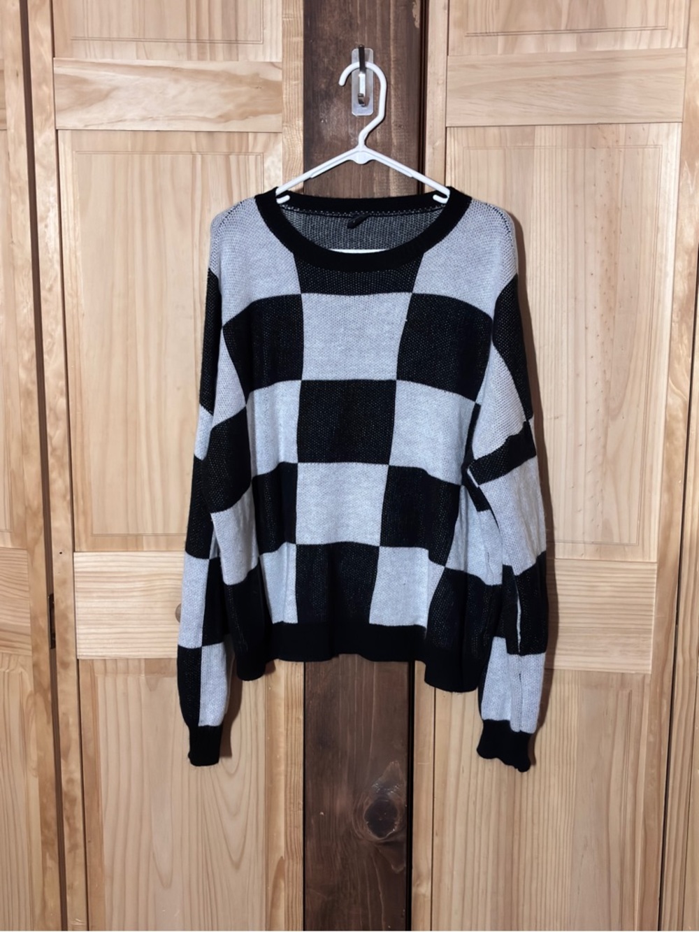 Checkered Sweater
